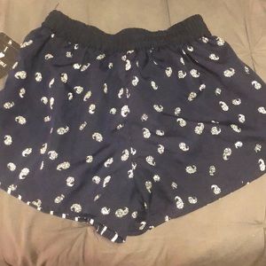 Navy blue shorts
